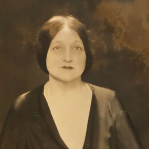 Press Photo Photograph Woman to Christen Navy Dirigible USS Macon 1933 Underwood - Picture 1 of 10