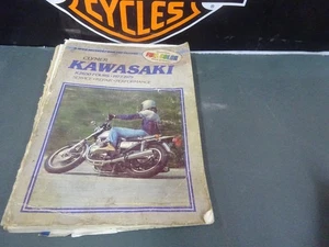 Kawasaki KX650 FOURS 1977-79  Repair and Tune-up SERVICE MANUAL - Picture 1 of 15