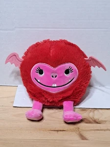 MTY Intl. Herz Monster Valentinstag Plüsch 2024 7 Zoll Stofftier Rot Rosa - Bild 1 von 7