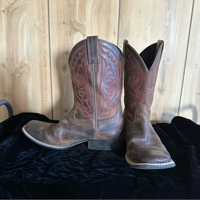 Botas Quickdraw marrón envejecido Ariat para niños 10004853 ZDS- leer por favor Foto 1 de 4