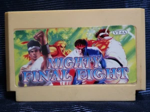 Mighty Final Fight - Famiclone Famicom Pegasus Dendy 60 pin Nes Game Cartridge - Picture 1 of 3