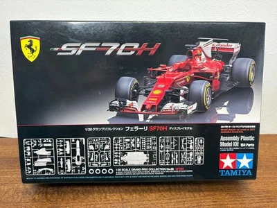 Tamiya 1/20 Ferrari SF70H 2017 Australia GP Model Kit mai aperto nuovo - Immagine 1 di 4