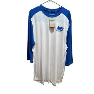 Nike Baseball XL blau Dri-FIT Diamond Essentials 3/4 Arm Shirt DC8419-101 neu mit Etikett - Bild 1 von 7