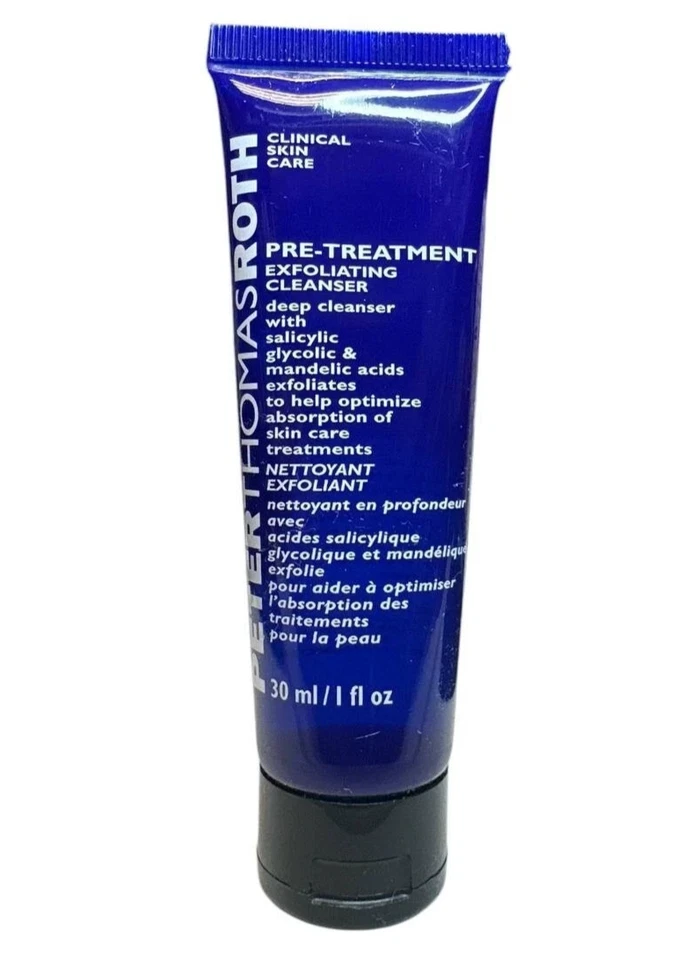 Limpiador exfoliante pretratamiento Peter Thomas Roth ~ 1 fl oz / 30 ml ~ SELLADO Foto 1 de 2