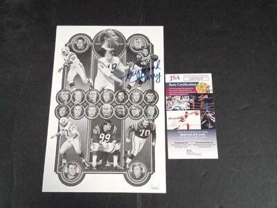 Raymond Berry Autographed Baltimore Colts B/W Photo JSA Certified-1 # - Image 1 of 4