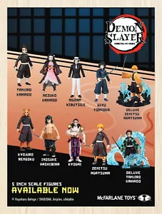 2023 Demon Slayer 5 Inch Scale Figures Original Advertisement v1 - Picture 1 of 1