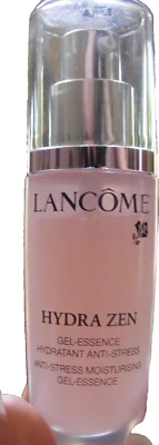 LANCOME HYDRA ZEN ESENCIA GEL HIDRATANTE ANTIESTRÉS Botella Vidrio -Leer Foto 1 de 4