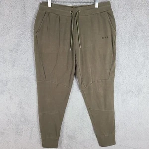Pantalones de chándal Alpha Forward AFWD para mujer talla XL verde militar con cordón gimnasio - Imagen 1 de 13