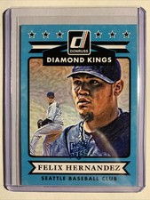 2015 Panini Donruss Felix Hernandez Hot Off The Press SSP Seattle Mariners #25