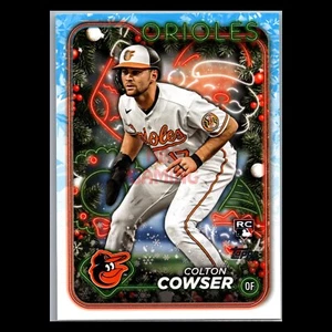 2024 Topps Holiday - #H170 Colton Cowser RC - Baltimore Orioles - Rookie Card - Picture 1 of 2