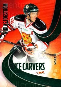 2011-12 Swedish Hockey Allsvenskan Ice Carvers #4 Niklas Fogstrom
