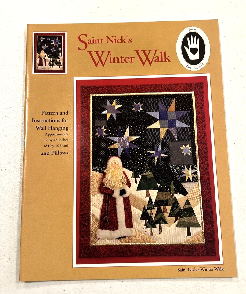 Saint Nicks Winter Walk by Marti Mitchell  #8250 - Image 1 of 1