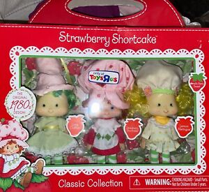 NEW strawberry shortcake dolls classic collection 1980s design 