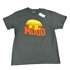 Hybrid Apparel Mens Winnie The Pooh Mood Graphic T-Shirt Charcoal Gray L