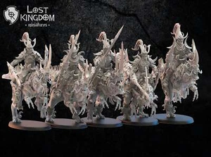 Nightfall Knights on Kyōryū: Lost Kingdom Miniatures Night Elves Resin 3D Print - Picture 1 of 3