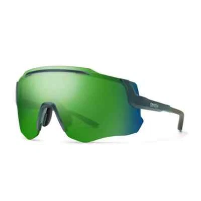 New Smith Momentum Sunglasses - Matte Stone Moss / ChromaPop Green  Mirror Lens - Image 1 of 4
