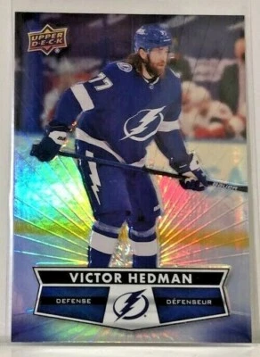 2021-22 Upper Deck Tim Hortons # 77 Victor Hedman "Tampa Bay Lightning" - Image 1 of 2