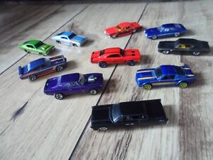 Toy Car Bundle/Lot Hotwheels x10 American Muscle Cars Ford/Dodge/Chevy/Lincoln