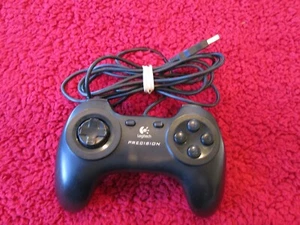Logitech Precision (Model G-UG15) Black Wired USB Video Game Controller - Picture 1 of 2