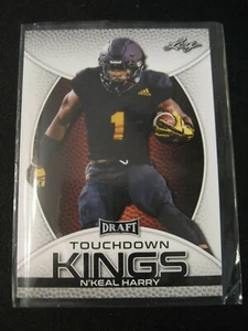 N'KEAL HARRY 2019 Leaf Draft Touchdown Kings #90 Sun Devils/Patriots - Picture 1 of 2