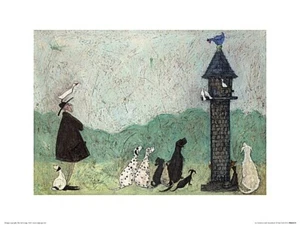 IMPRESIÓN ARTÍSTICA AN AUDIENCE WITH SWEETHEART por Sam Toft Imagen Tamaño 11 3/4" x 8 1/4" - Imagen 1 de 1