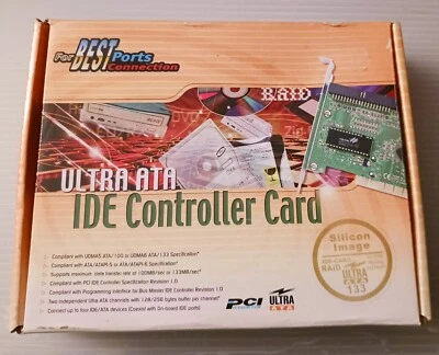 Silicon Image Ultra ATA 133 IDE PCI  Controller Card - (SD-SIL680-RAID) - Image 1 of 4