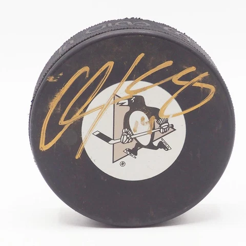 Chris Kunitz Pittsburgh Penguins Signed Autographed Penguins Hockey Puck Cover