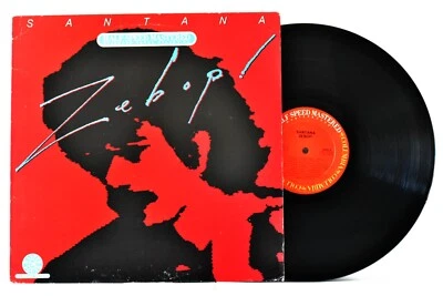 AUDIOPHILE CBS MASTERSOUND HALF SPEED MASTERED SANTANA "Zepop!" + Original Sheet - Image 1 of 2