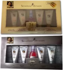 Shahnaz Husain Shahnaz_Husain Gold and Diamond facial kit 95 g Combo Kits - Picture 1 of 4