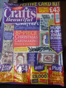 Crafts Beautiful 338 2019 Christmas Xmas Cardmaking Stamp Paper Embossing Die - Picture 1 of 10