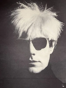 1985 The Manipulator Magazine LG page Greg Gorman ANDY WARHOL L.A. Eyeworks ad ! - Picture 1 of 17