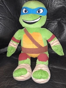 Leonardo Nickelodeon Teenage Mutant Ninja Turtle 18" Build A Bear Plush TMNT BAB - Picture 1 of 7