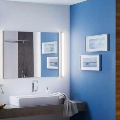 Paulmann 706.79 Spiegellampe Linea IP44 19W LED 4000K Satin Spiegelleuchte - Bild 1 von 4