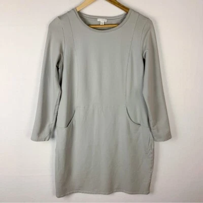 Vestido de salón J. Jill PureJill gris modal canguro bolsillo mujer pequeño pequeño acogedor Foto 1 de 4