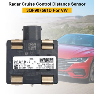 Cruise Control Distance Radar Sensor 3QF907561D For VW Jetta Golf Atlas 18-20 ZY - Picture 1 of 11