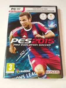 PES 2015 Pro Evolution Soccer Konami - Juego PC DVD-Rom Edicion España ESP 3T - Imagen 1 de 4