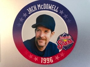 1996 Schwebel's Stars Discs JACK McDOWELL #11/20