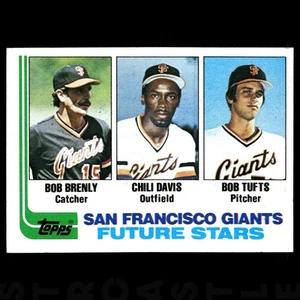 1982 Topps - Future Stars Chili Davis, Bob Brenly, Bob Tufts #171 (RC) Giant's - Bild 1 von 3