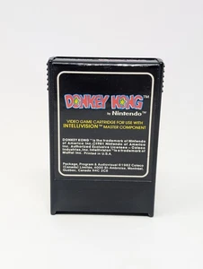 Donkey Kong (Intellivision) Authentic Vintage Video Game Cartridge - Cart Only - Picture 1 of 2