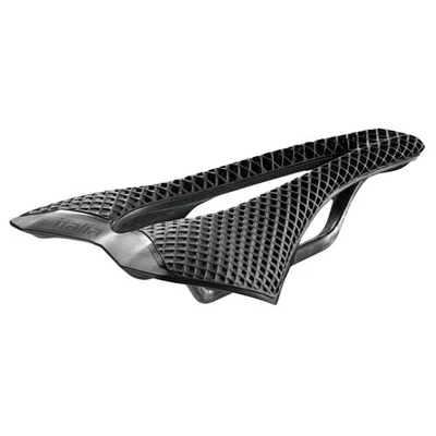 Sillín de bicicleta de carbono Selle Italia SLR 3D - Ligero impreso en 3D, rieles de carbono, Foto 1 de 3