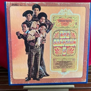 DIANA ROSS PRESENTS THE JACKSON 5 3 3/4 IPS AMPEX REEL TO REEL TAPE PLAY TESTED - Picture 1 of 5