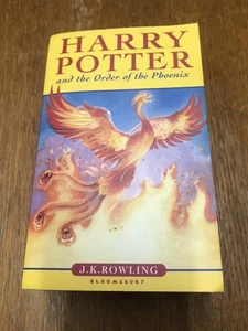 Harry Potter And The Order Of The Phoenix First Edition 1st Print UK Paperback - Picture 1 of 9
