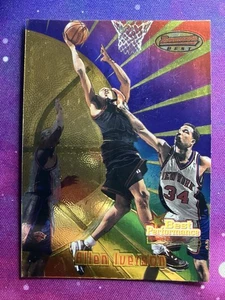 1997-98 Bowman's Best Allen Iverson #98 Philadelphia 76ers - Picture 1 of 2