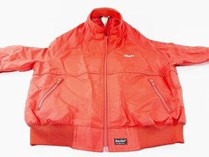 Vintage Tony Lama Red Coors Bier Marken Nylon Windbreaker, Größe Large, GR8 - Bild 1 von 20