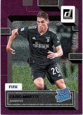2022-23 Donruss #196 Fabio Miretti Purple - Image 1 of 2