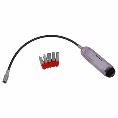 Carburettor Carb Adjusting Tool Flexi Shaft Screwdriver Splined Pacman Kit - Image 1 of 2