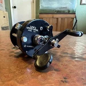 Vintage Shimano Lew's Speed Spool BB-1 Bait Casting Rolle super schön aus den 70er Jahren - Bild 1 von 6
