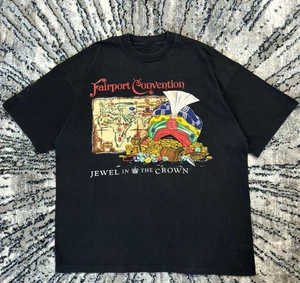 Camiseta de Colección Fairport Convention Cropredy Fest Crew Unisex GE353 - Imagen 1 de 3