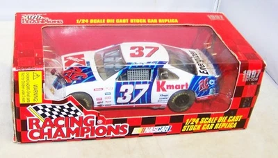 1:24 1997 RACING CHAMPIONS #37 RC COLA K MART THUNDERBIRD JEREMY MAYFIELD SIN USAR, EN CAJA Foto 1 de 4