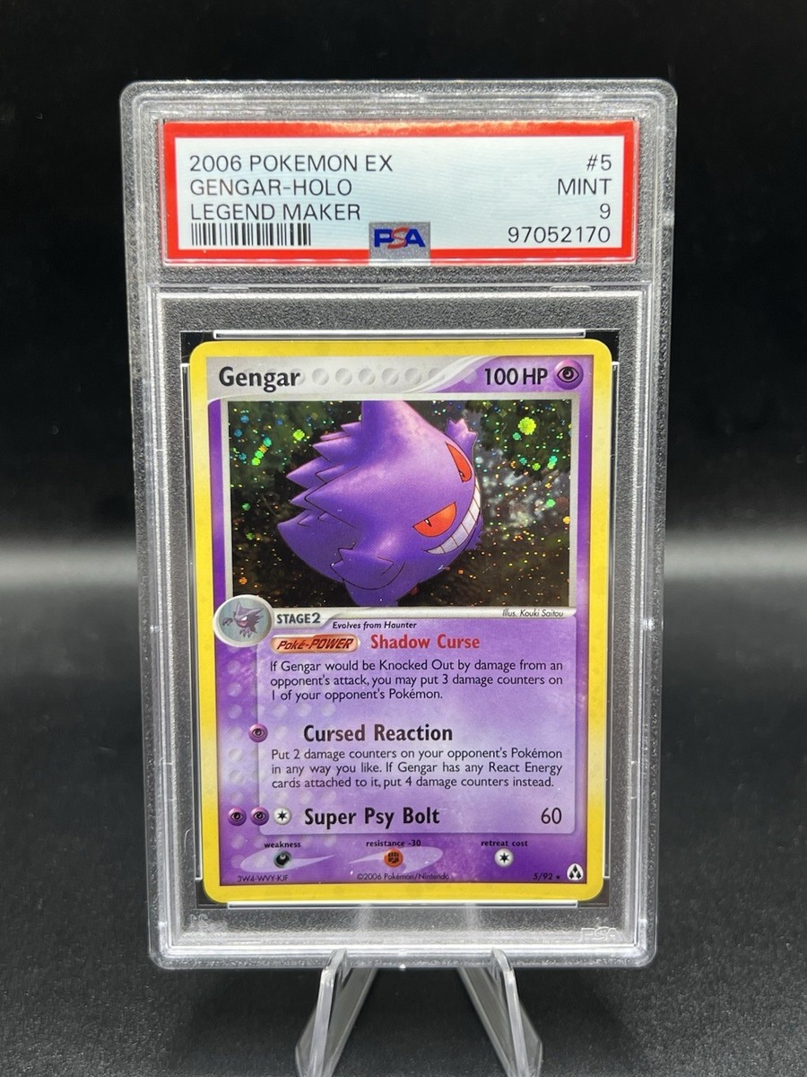 Gengar Pokémon TCG Individual Trading Card Games Holo Rare Gengar Pokémon TCG Individual Trading Card Games Holo Rare